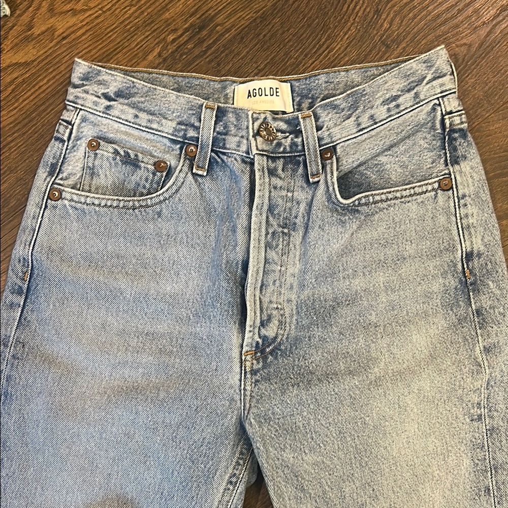 A Golde Light Blue Jeans 26 - Picture 2 of 7